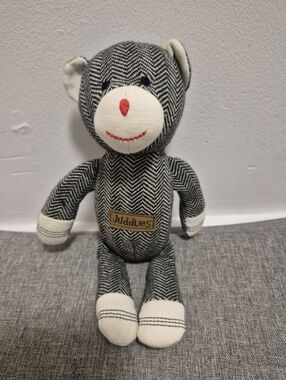 *5/$25* Juddlies Cottage Collection Organic Rattle Bear Baby Cute Nostalgic